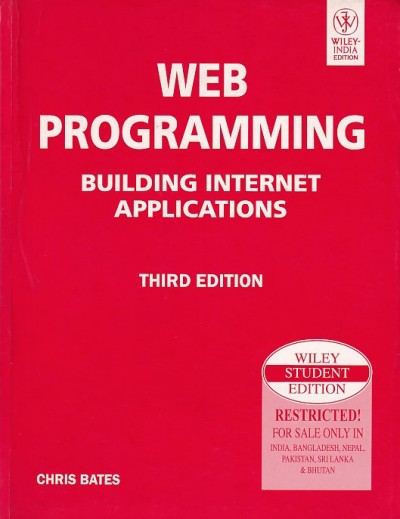 WEB PROGRAMMING | CHRIS BATES | Wiley
