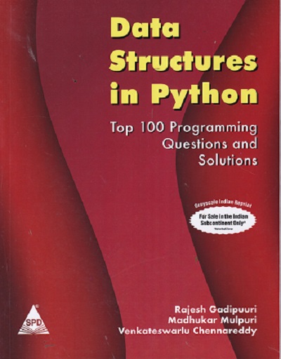 DATA STRUCTURES IN PYTHON | RAJESH GADIPUURI
