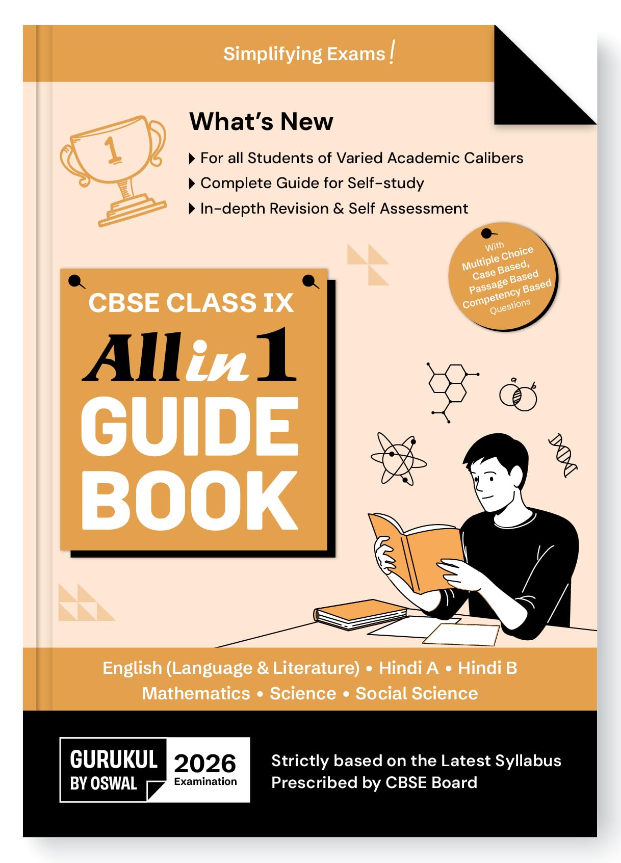 ALL IN 1 GUIDE BOOK CBSE CLASS 9 | Oswaal