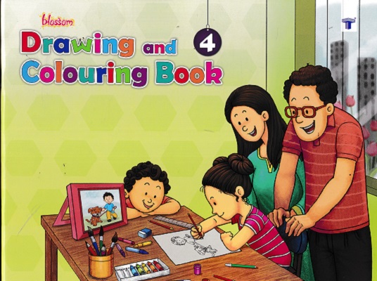 BLOSSOM DRAWING AND COLOURING BOOK 4 | Target