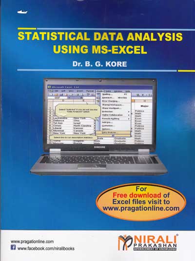 STATISTICAL DATA ANALYSIS USING MS-EXCEL