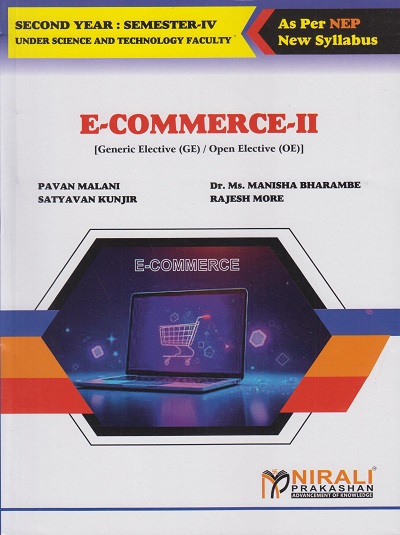 E-COMMERCE 2 for Second Year BSc Semester 4 | Pavan Malani | Nirali Prakashan