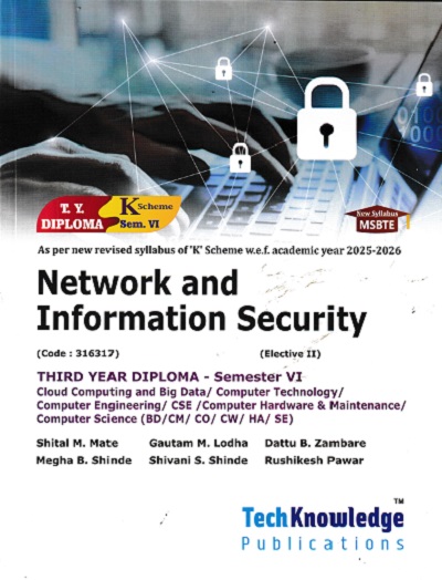 NETWORK AND INFORMATION SECURITY | SHITAL M MATE | TECHKNOWLEDGE