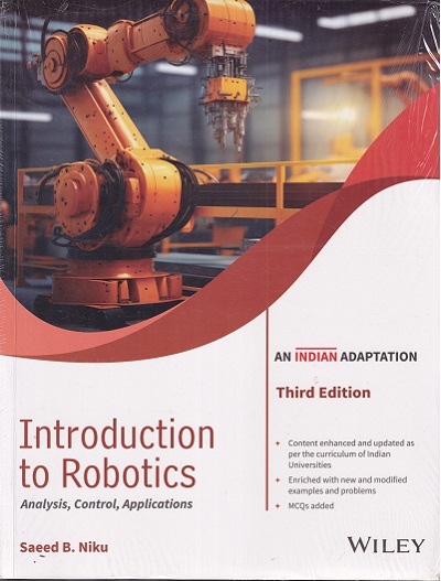INTRODUCTION TO ROBOTICS | SAEED B. NIKU | Wiley