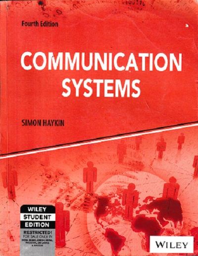 SECOND HAND BOOK | COMMUNICATION SYSTEMS | SIMON HAYKIN | WILEY