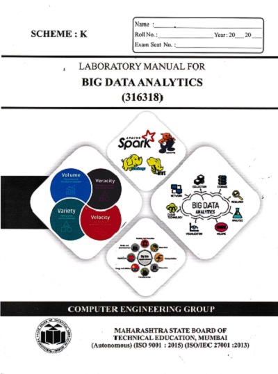 LABORATORY MANUAL FOR BIG DATA ANALYSIS(316318) | MAHARASHTRA STATE BOARD