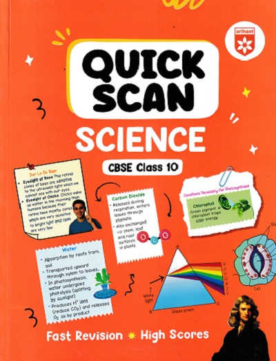 QUICK SCAN SCIENCE CBSE CLASS 10 | ARIHANT
