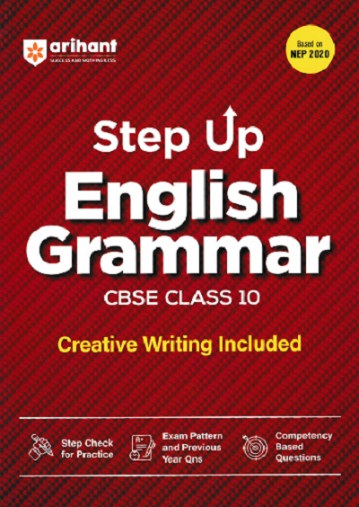 STEP UP ENGLISH GRAMMAR CBSE CLASS 10 | ARIHANT
