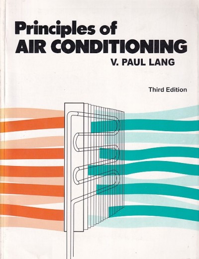PRINCIPLES OF AIR CONDITIONING | V. PAUL LANG | CBS