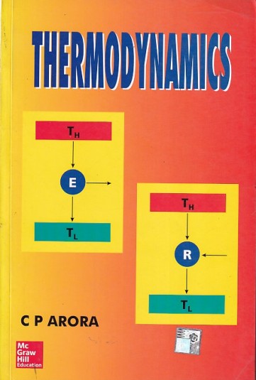 THERMODYNAMICS | C. P. ARORA | McGraw Hill