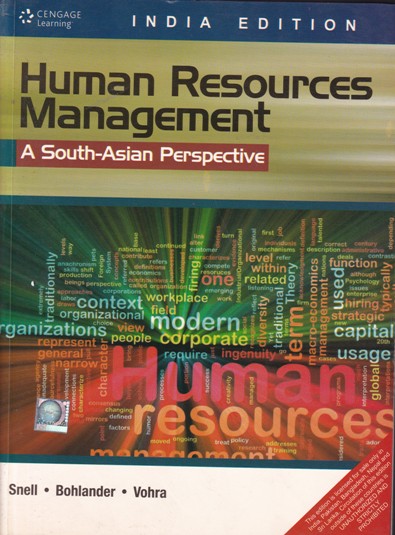HUMAN RESOURCES MANAGEMENT | SCOTT SNELL, GEORGE BOHLANDER, VEENA VOHRA | Cengage