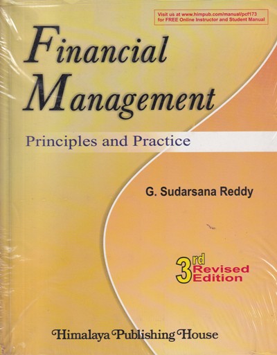 FINANCIAL MANAGEMENT | G. SUDARSANA REDDY | Himalaya Publishing House