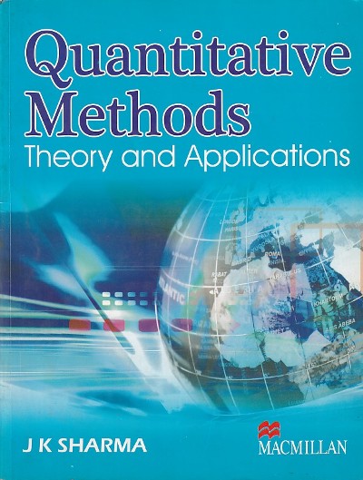 QUANTITATIVE METHODS | J. K. SHARMA | Macmillan