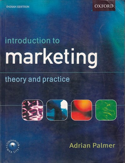 INTRODUCTION TO MARKETING | ADRIAN PALMER | Oxford