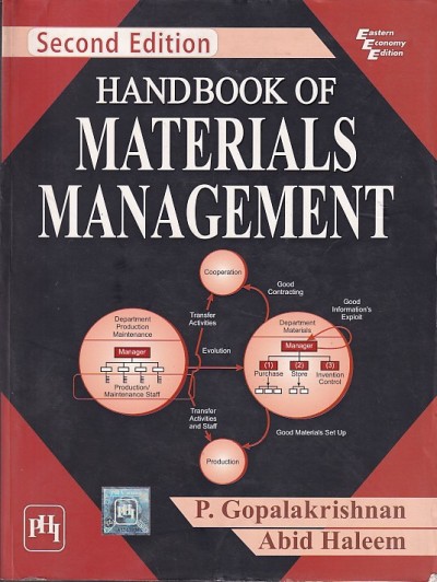 HANDBOOK OF MATERIALS MANAGEMENT | P. GOPALAKRISHNAN, ABID HALEEM | PHI