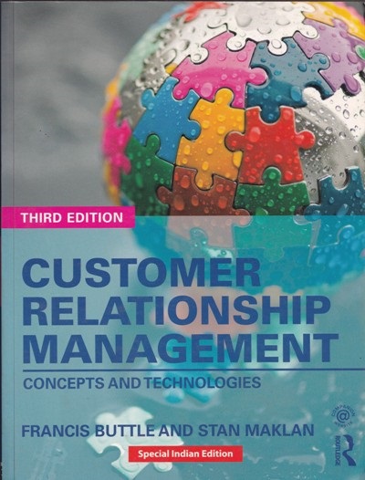 CUSTOMER RELATIONSHIP MANAGEMENT | FRANCIS BUTTLE, STAN MAKLAN | Routledge