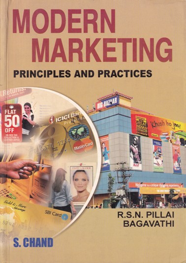 MODERN MARKETING | R. S. N. PILLAI, BAGAVATHI | S.Chand
