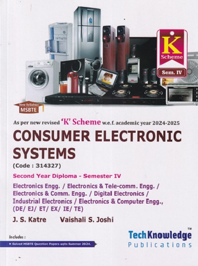 Consumer Electronics | J.S.Katre | TechKnowledge Publications