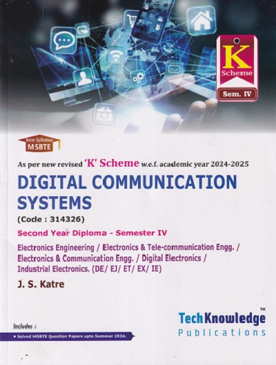 Digital Communication Systems | J.S.Katre | TechKnowledge Publications