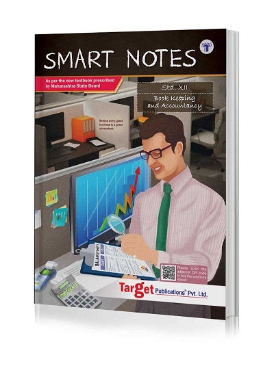 Smart Notes - Std 12 Book Keeping and Accountancy Book | BK | HSC Commerce Maharashtra Board | Target Publications