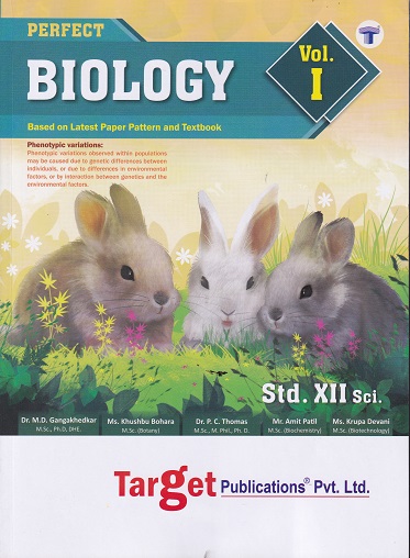 Std 12 Biology Book Volume 1 | HSC Science Maharashtra Board | Perfect Series | Target Publications