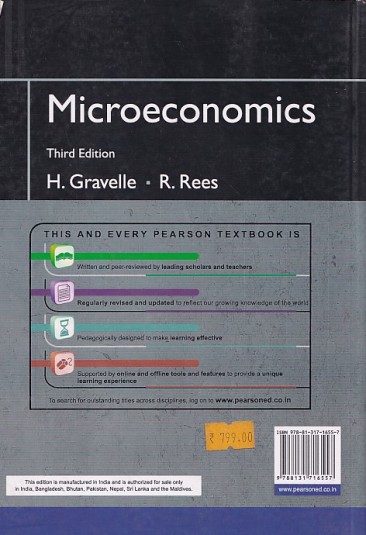 MICROECONOMICS | H. GRAVELLE , R. REES | Pearson