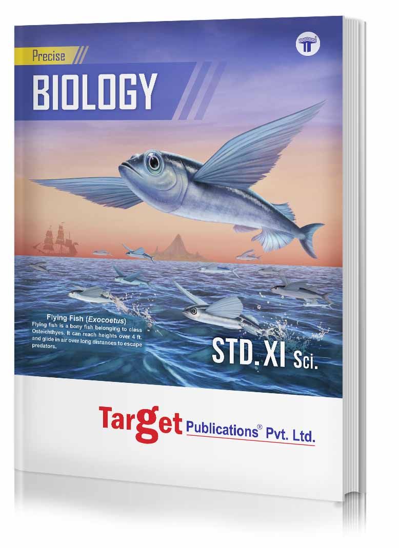 Std 11 Precise Biology Notes Book | FYJC Biology Guide | Science Maharashtra State Board | Based on Std 11th New Syllabus 2020 - 2021 | Also Includes Quick Review and MCQs | Target Publications