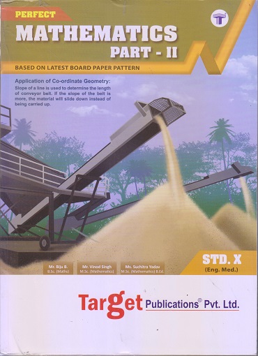 PERFECT MATHEMATICS PART- II Std. 10 (ENGLISH MEDIUM) | PERFECT SERIES | Target Publications