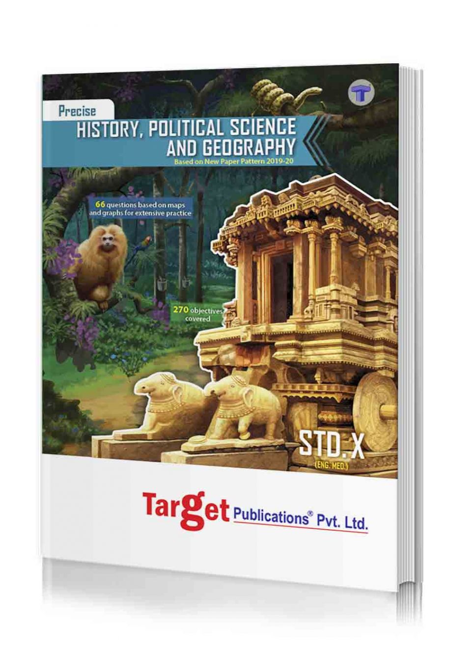 SSC Books - History & Geography | Precise Notes | English Medium Maharashtra Board | Target Publications