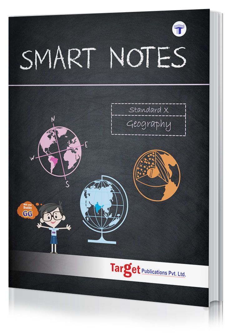 SSC Geography Notes | Smart Series | English Medium Maharashtra Board | Target Publications