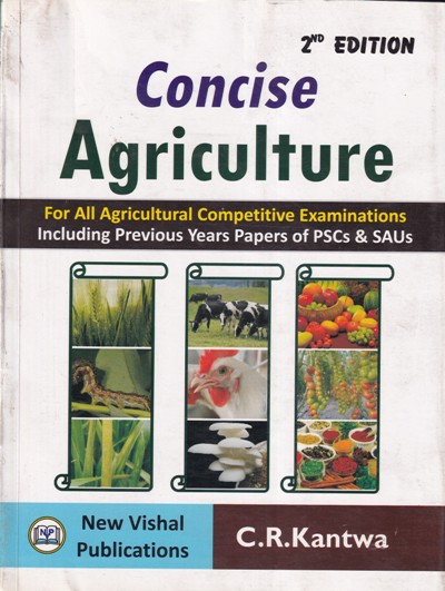 CONCISE AGRICULTURE | C. R. KANTWA | New Vishal