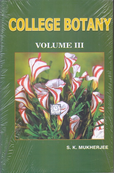 COLLEGE BOTANY VOL- III | SUSIL KUMAR MUKERJEE | NCBA