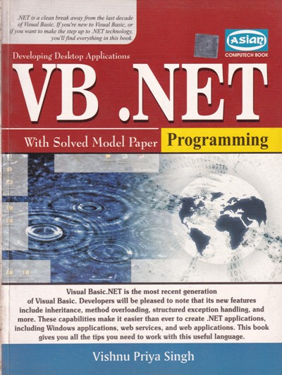 VB. NET WITH SOLVED MODEL PAPER PROGRAMMING | VISHNU PRIYA SINGH | Computech