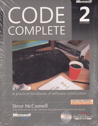 CODE COMPLETE | STEVE MCCONNELL | Dreamtech