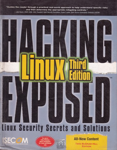 HACKING LINUX EXPOSED | ISECOM | McGraw Hill