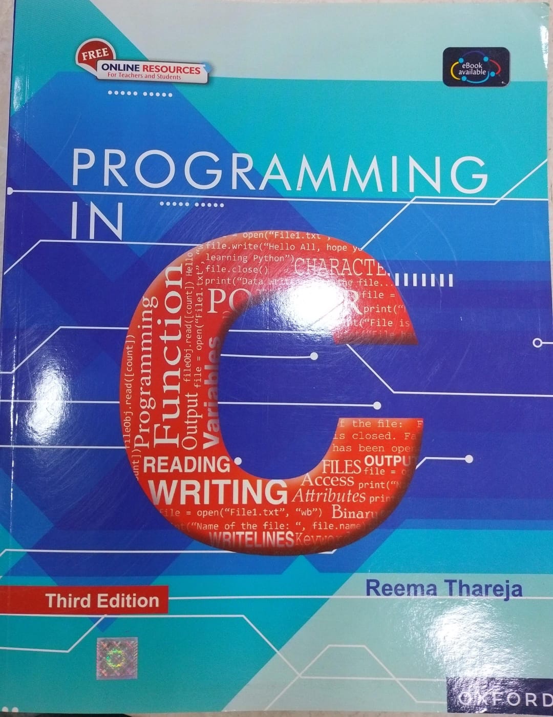PROGRAMMING IN C | REEMA THAREJA | Oxford