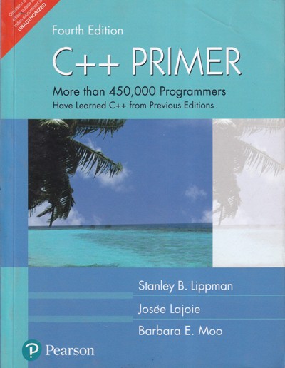 C ++ PRIMER | STANLEY B. LIPPMAN, JOSEE LAJOIE, BAR | Pearson