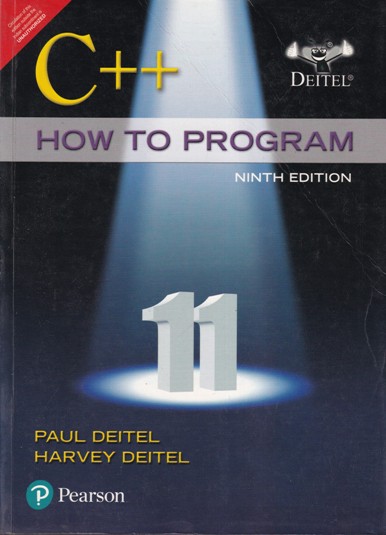 C ++ HOW TO PROGRAM | PAUL DEITEL, HARVEY DEITEL | Pearson