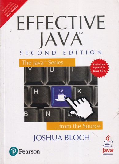 EFFECTIVE JAVA | JOSHUA BLOCH | Pearson