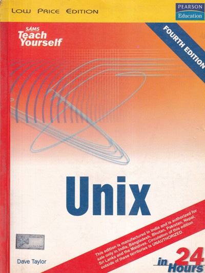 UNIX IN 24 HOURS | DAVE TAYLOR | Pearson