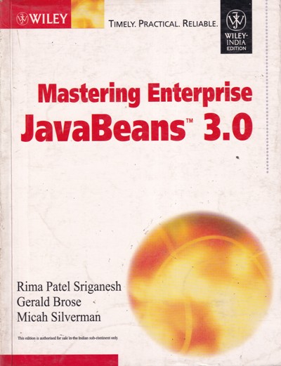 MASTERING ENTERPRISE JAVA BEANS 3.0 | RIMA PATEL SRIGANESH, GERALD BROCE, MICAH SILVERMAN | Wiley