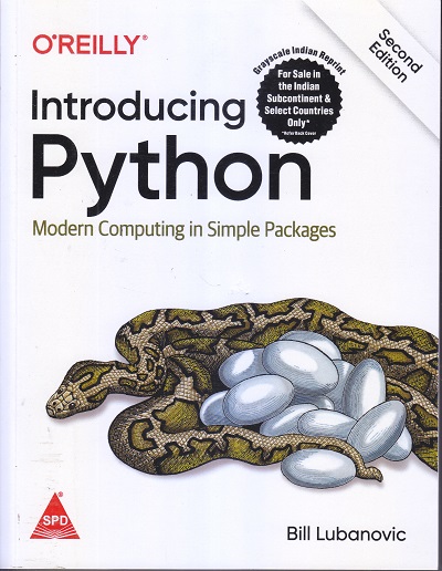 INTRODUCING PYTHON | BILL LUBANOVIC | Shroff Publishers and Distributors (SPD)