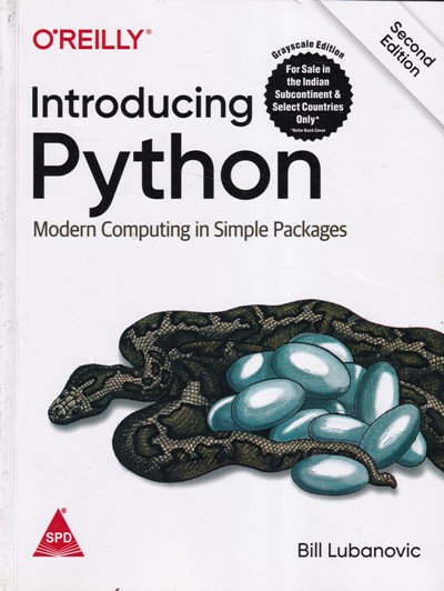 INTRODUCING PYTHON | BILL LUBANOVIC | Shroff Publishers and Distributors (SPD)