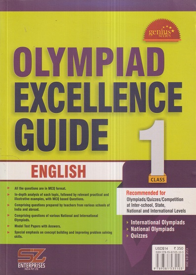 OLYMPIAD EXCELLENCE GUIDE ENGLISH Class 1 | SILVER ZONE