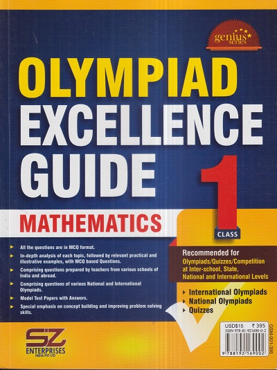 OLYMPIAD EXCELLENCE GUIDE MATHEMATICS Class 1 | SILVER ZONE