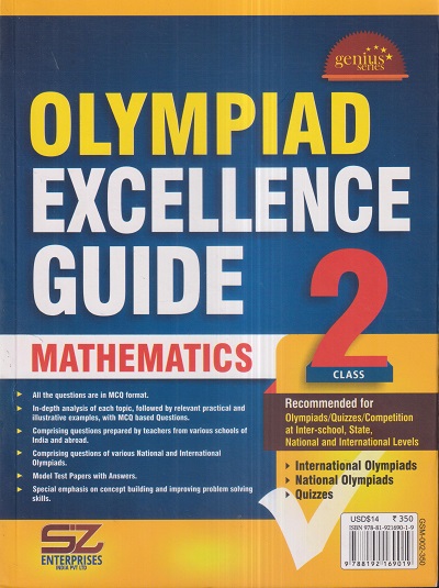 OLYMPIAD EXCELLENCE GUIDE MATHEMATICS Class 2 | SILVER ZONE