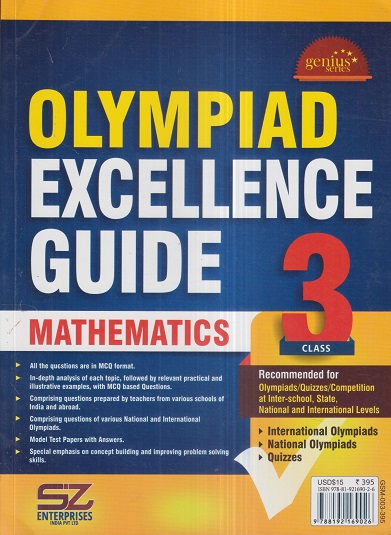 OLYMPIAD EXCELLENCE GUIDE MATHEMATICS Class 3 | SILVER ZONE