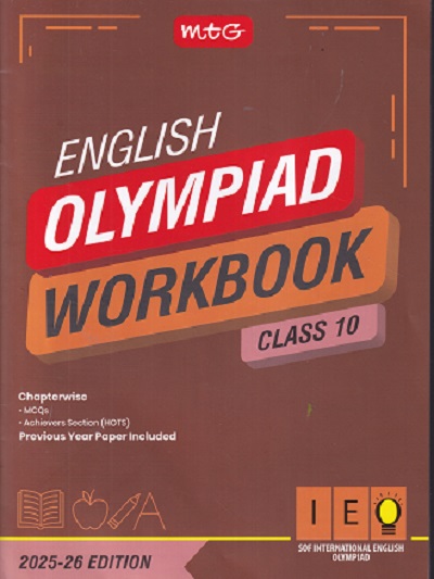 IEO ENGLISH OLYMPIAD WORKBOOK Class 10 | MTG
