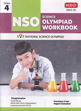 NSO OLYMPIAD WORKBOOK Class 4 | MTG