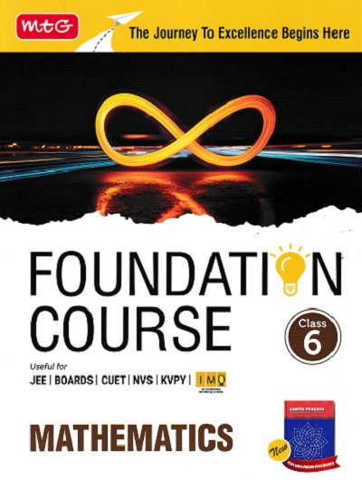 FOUNDATION COURSE MATHEMATICS Class 6 | MTG